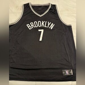 Fanatics Black Basketball Jersey with White Trim- Brooklyn Nets (Durant)- XXL